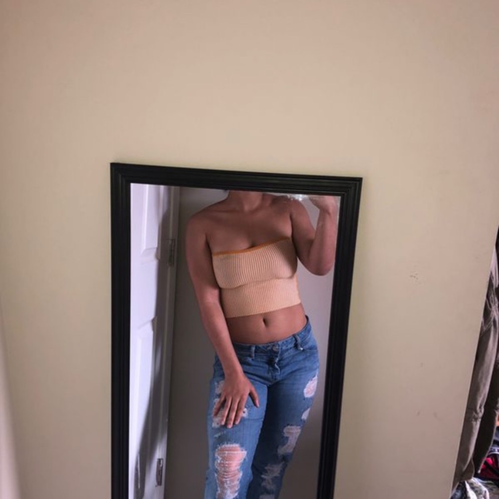 Stripped crop top